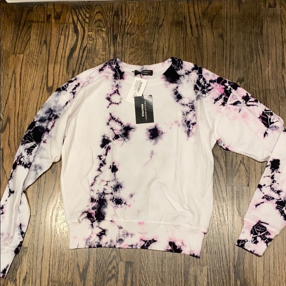 Soulcycle tie dye crewneck